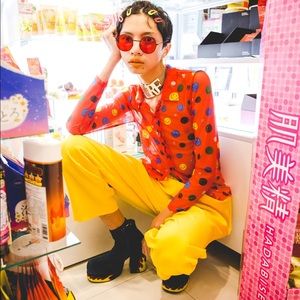 SOLD UNIF Grin Button Up